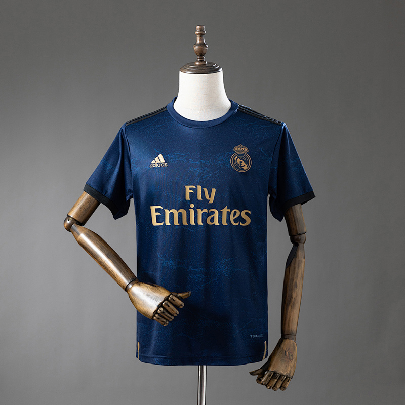 Camiseta retro visitante del Real Madrid 19-20, tallas S-XXL